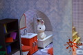 индивидуальный домик МИДИ с подсветкой Клякса Лазерная резка Архангельск